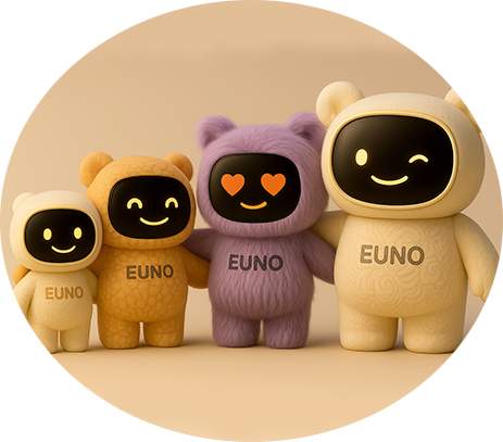 Photo de plusieurs robots Euno différents